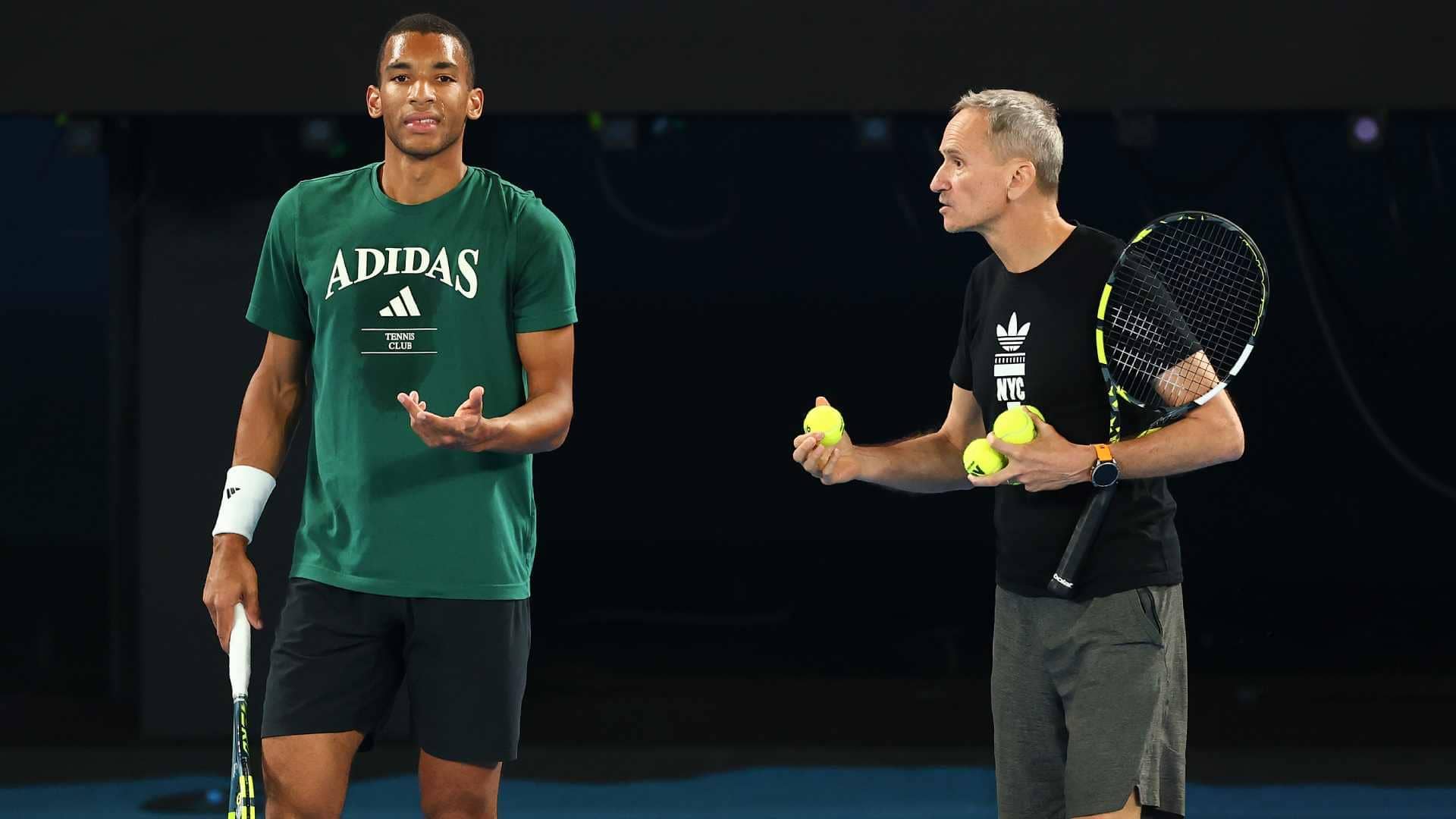 Felix Auger-Aliassime, the No. 8 player in the PIF ATP Rankings, is coached by Frederic Fontang.