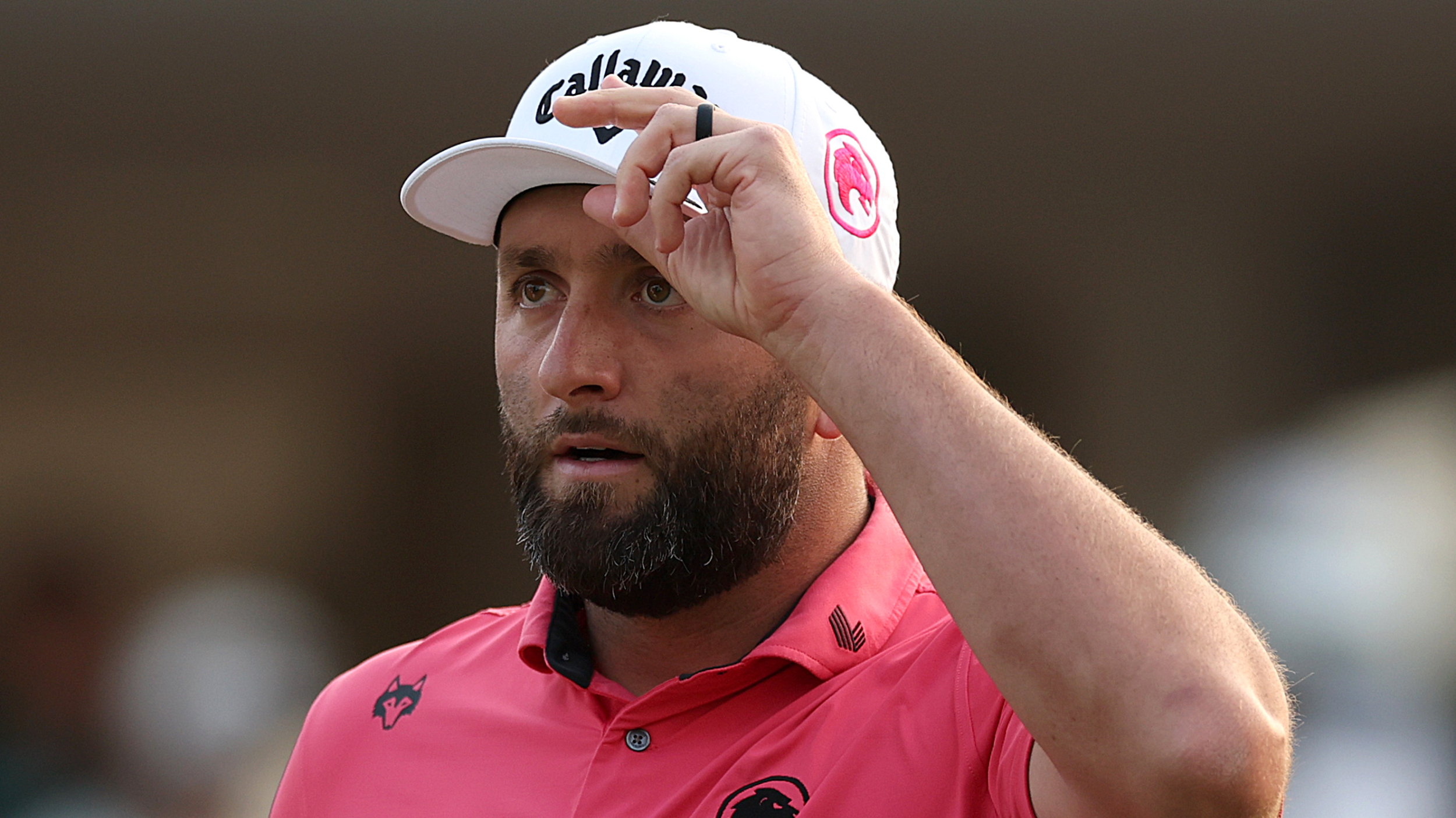 Jon Rahm during the Hong Kong Open