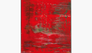 Explore abstract works by Richter, Shiraga, Riopelle and Hodgkin