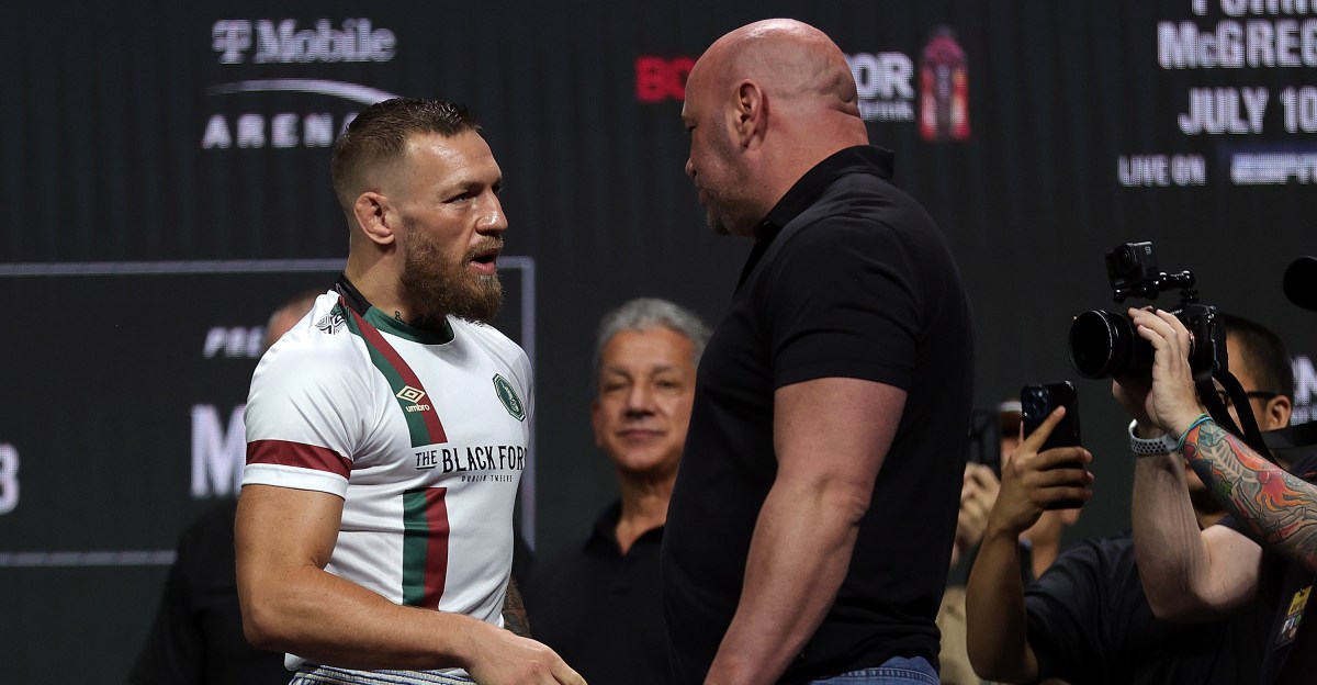 Dana White gives pessimistic Conor McGregor update: ‘Not even close’