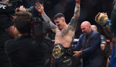 Dana White reacts to Tom Aspinall signing with Eddie Hearn for representation