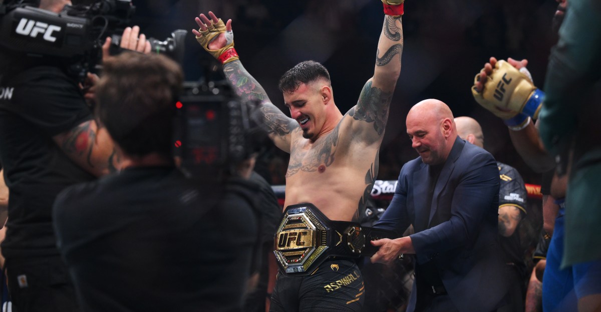 Dana White reacts to Tom Aspinall signing with Eddie Hearn for representation