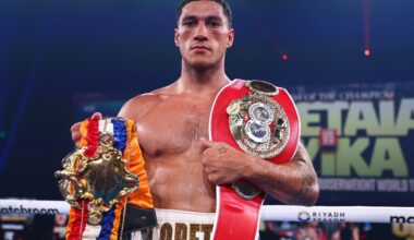 Opetaia Stripped Of IBF Title Ahead Of Zuffa Boxing 4