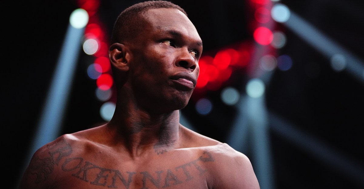 Is Israel Adesanya’s chin gone?