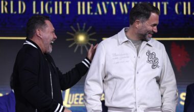 Morning Report: Oscar De La Hoya picks Eddie Hearn to beat Dana White in boxing match