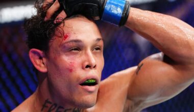 Caio Borralho ‘hit rock bottom’ at UFC Paris: ‘I was in a huge existential void’