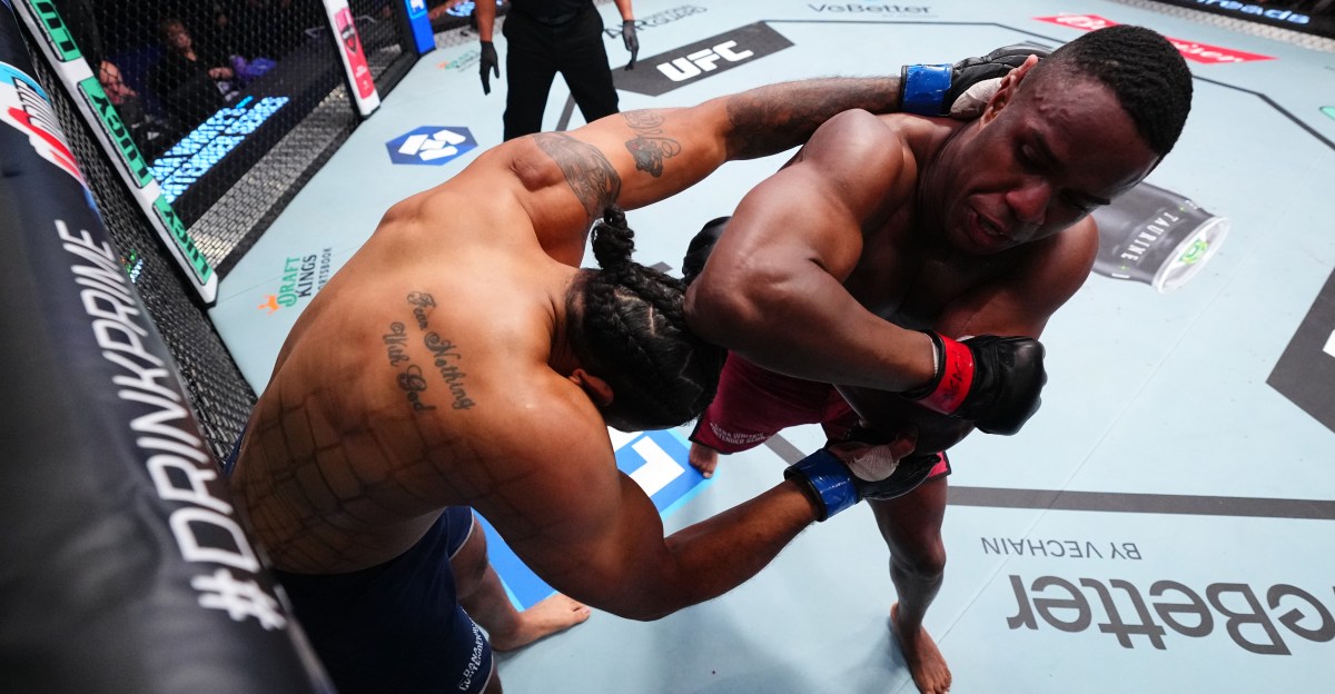 UFC London’s Felipe Franco promises entertainment after teammate Jailton Almeida’s release: ‘They want to see blood’