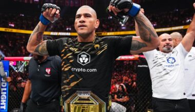 No division jumping for Alex Pereira: ‘I think I’ll stay at heavyweight’