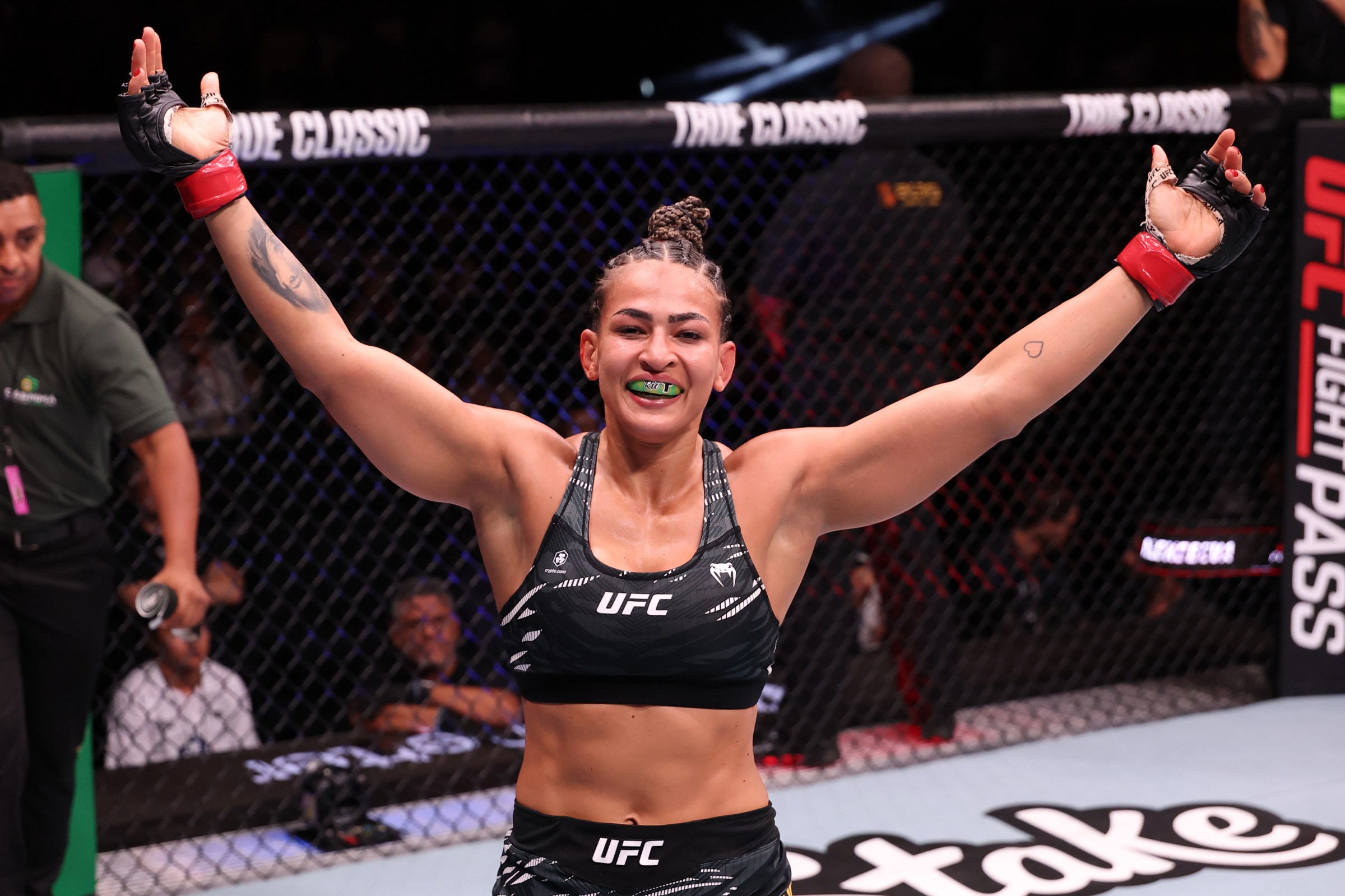 Bia Mesquita will continue to test her title challenger credentials at UFC Vegas 114.