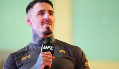 UFC champ Tom Aspinall announces he’s ‘back to business’