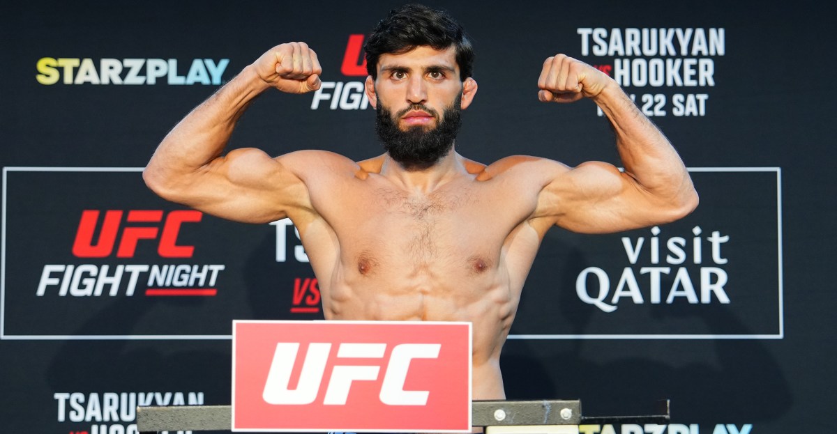 ‘Is it time for me to save the featherweight division?’: Arman Tsarukyan polls fans after UFC London main event