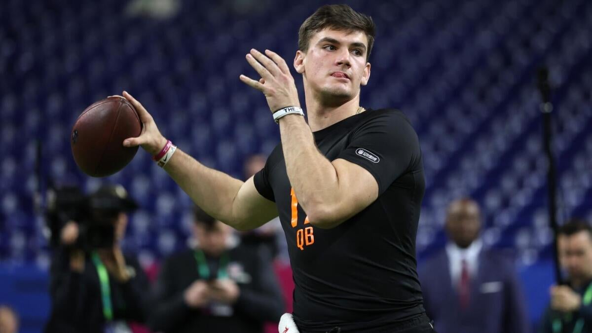 NFL combine 2026: QB grades as Ty Simpson, Carson Beck headline workouts