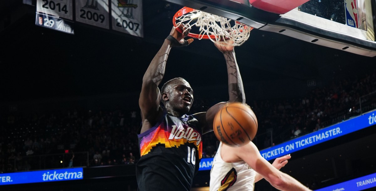 Khaman Maluach is learning the NBA game while waiting for the entry pass