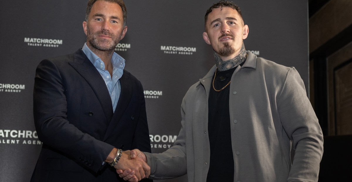 Hearn ‘nearly fell off the f--king chair’ learning about Aspinall’s UFC pay