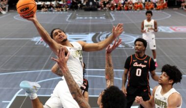 The Big 12 basketball tournament is ditching slippery LED courts for hardwood