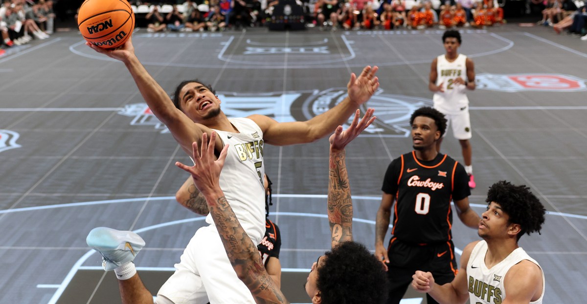 The Big 12 basketball tournament is ditching slippery LED courts for hardwood