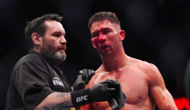 Dana White shares gruesome cut after Fight of the Year contender at UFC London
