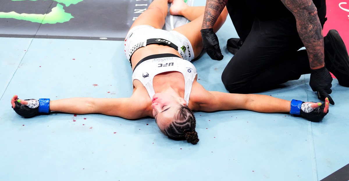 Maycee Barber releases statement after scary knockout loss at UFC Seattle