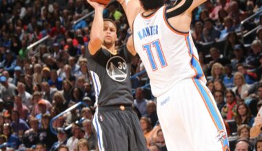 Warriors players recreate Mike Breen’s iconic ‘double bang’