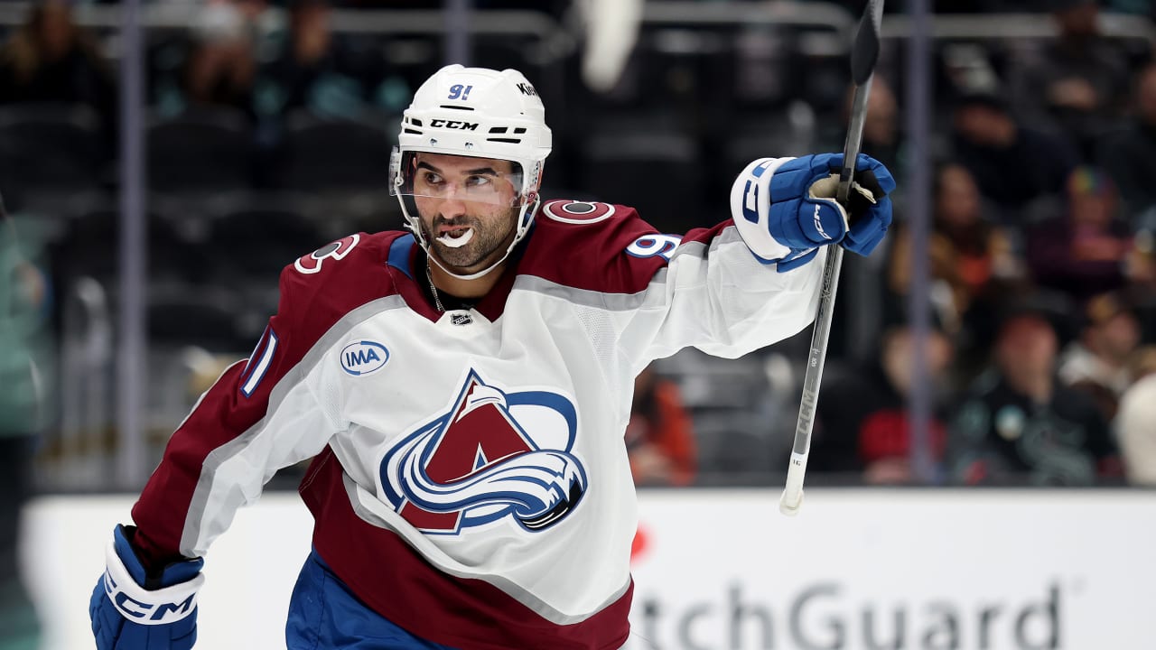 Kadri providing energy for playoff push since return to Avalanche