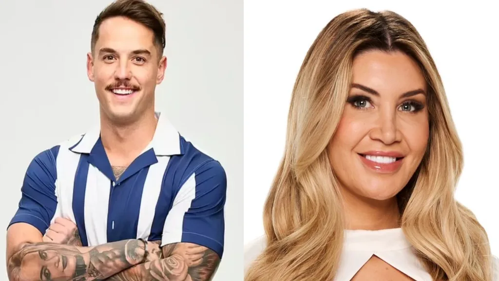 Alan Wallace and Gia Fleur. Credit: Channel Nine/STAN