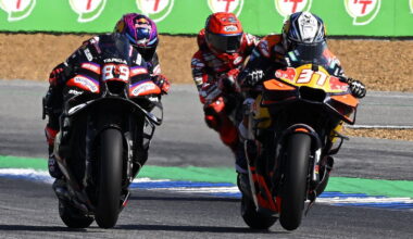 Pedro Acosta, Jorge Martin, Marc Marquez, 2026 Thai MotoGP