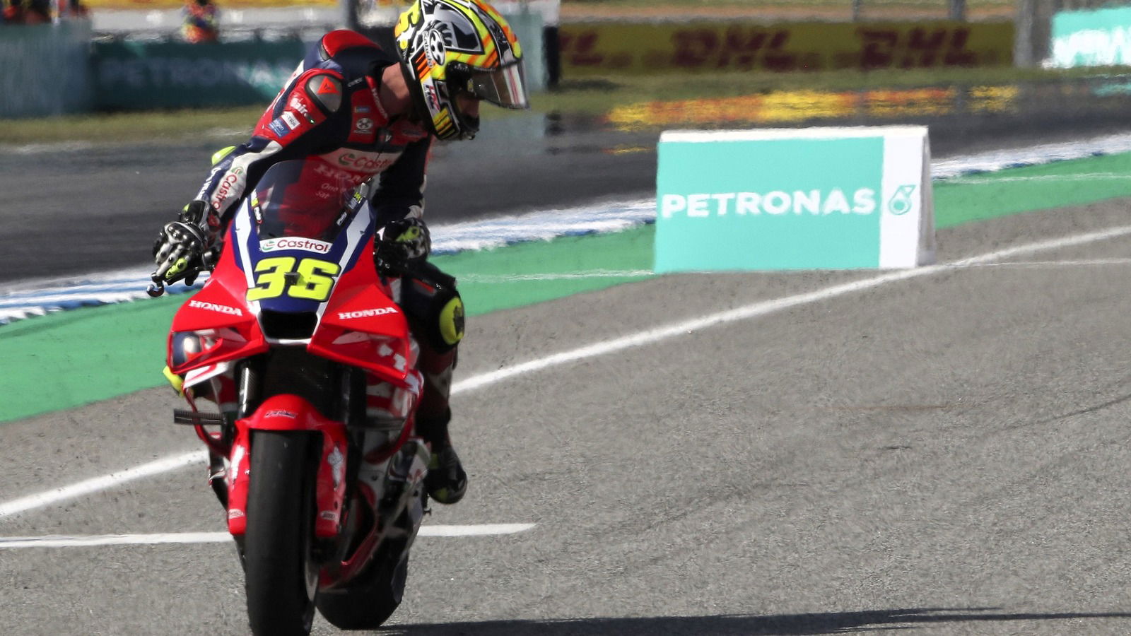 Joan Mir retires, 2026 Thai MotoGP.