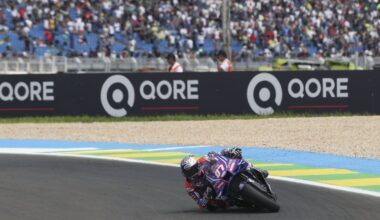 Toprak Razgatlioglu, 2026 MotoGP Brazilian Grand Prix. Credit: Gold and Goose.