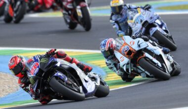 Fabio Quartararo, Ai Ogura, 2026 Brazilian MotoGP Sprint.