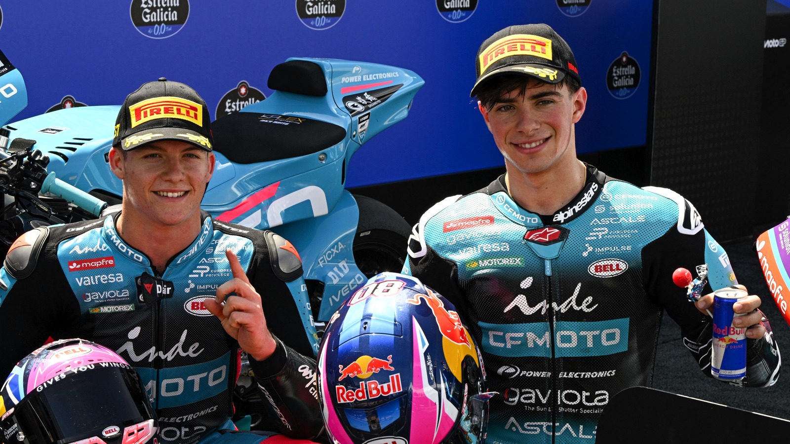 Dani Holgado, David Alonso, Brazilian Moto2 Grand Prix.