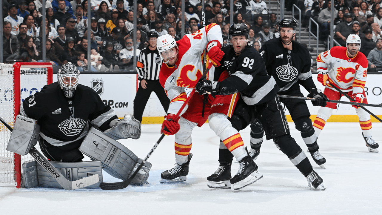 Forsberg makes 29 saves, Kings shut out Flames