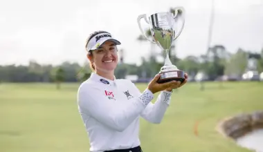 Hannah Green completes historic hat-trick – Australian Golf Digest