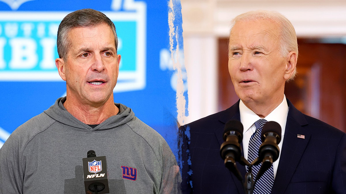 John Harbaugh and Joe Biden