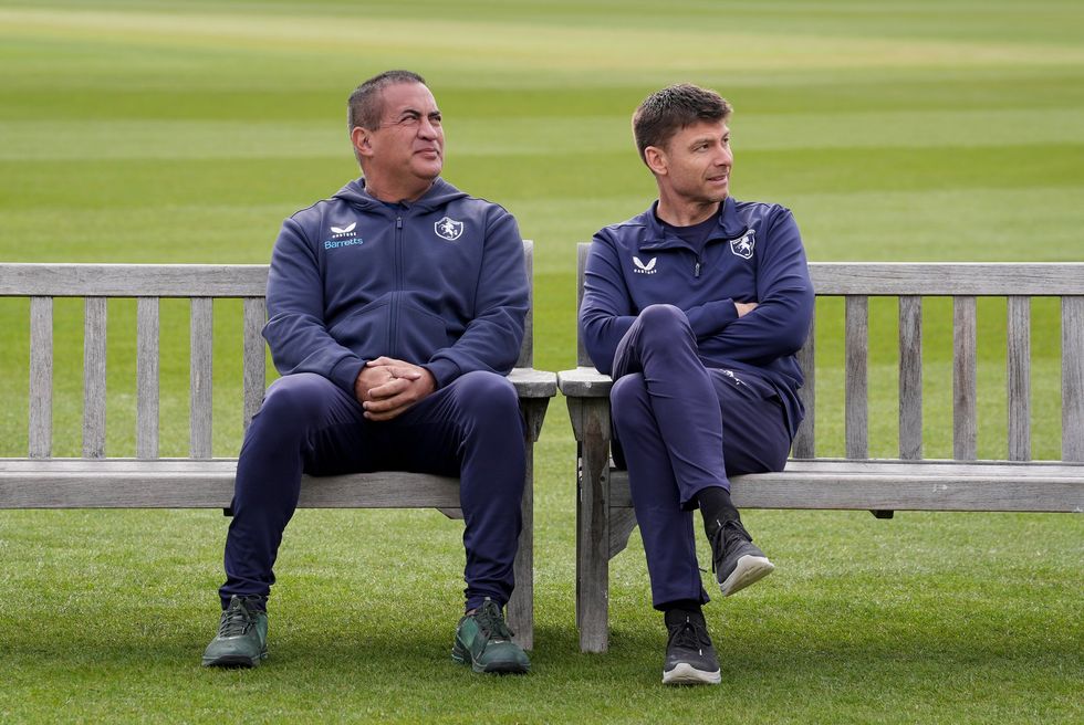 Head coach Adam Hollioake has said the faith healer was brought in to 'warden off evil spirits'