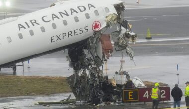 Air Canada fatal plane crash at New York's LaGuardia Airport leaves two dead and dozens injured