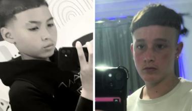 Memorial set up after teens killed in dirt bike collision with bus in Sydney's west