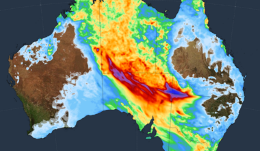 Uluru sees heaviest rainfall in a decade, all states set to be hit