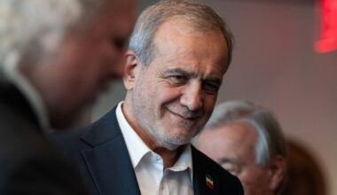 Iran's president defies US demands while apologising for strikes on neighbours