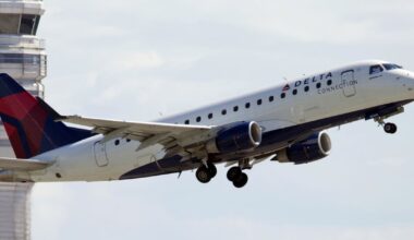 Sydney-bound Delta flight hits turbulence and launches crew into the air