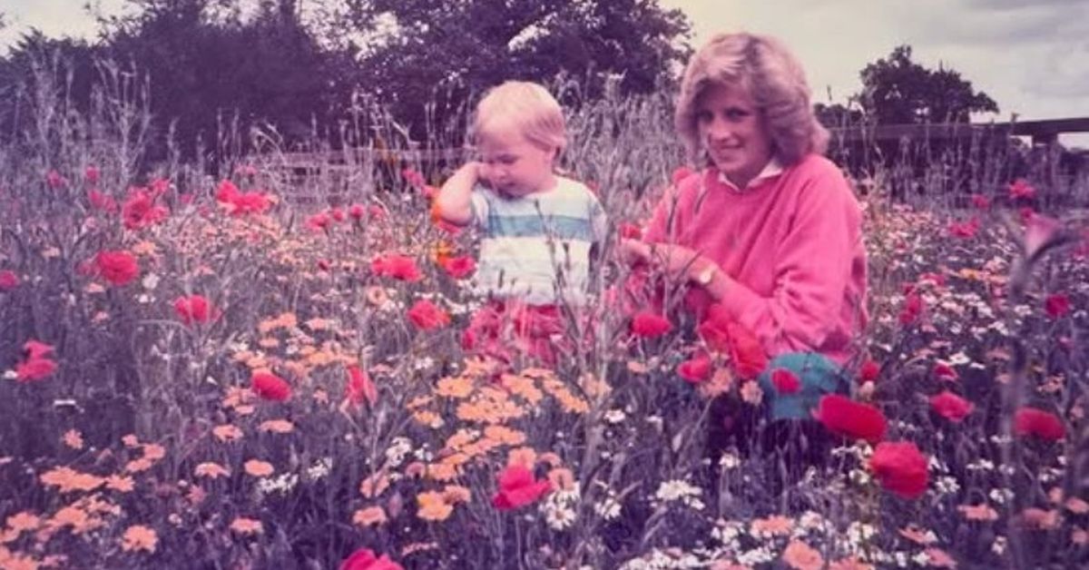 Prince William shares never before seen photo of Princess Diana for UK Mother's Day