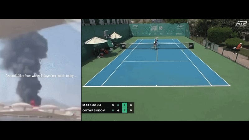 Tennis Amid the Iran War