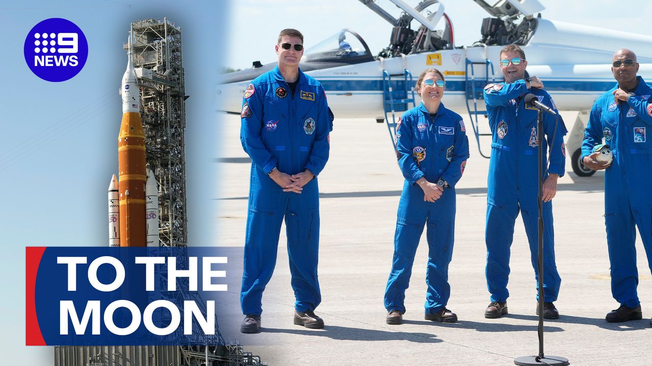 Watch 9News Latest Stories - Season 2026 - First NASA moon mission in over 50 years - 9now.com.au