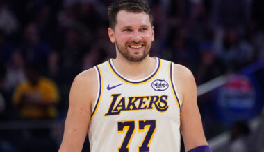 Luka Doncic happy to see Novak Djokovic in Lakers game: 'He's the GOAT'