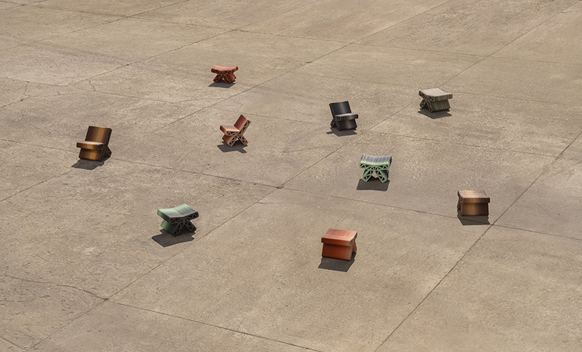 3D printed street furniture recycles concrete and brick waste from demolished urban villages - 1