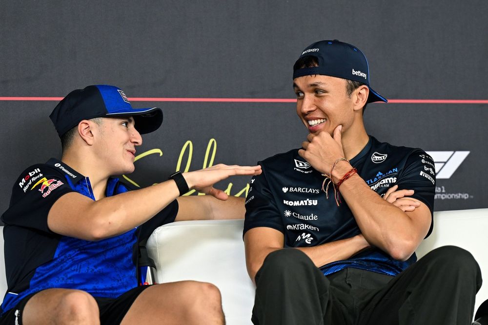 Isack Hadjar, Red Bull Racing, Alexander Albon, Williams