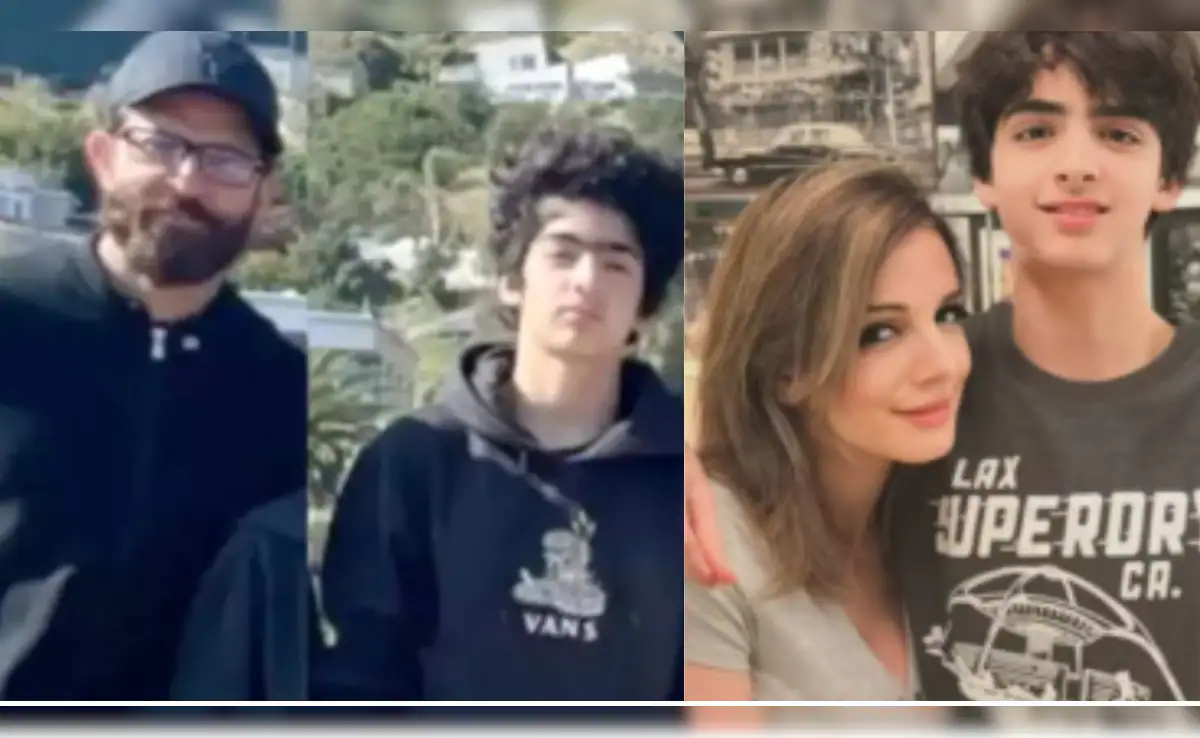 Hrithik Roshan's Younger Son Hridaan Heads To US To Study Filmmaking, Proud Mom Sussanne Khan Shares Post