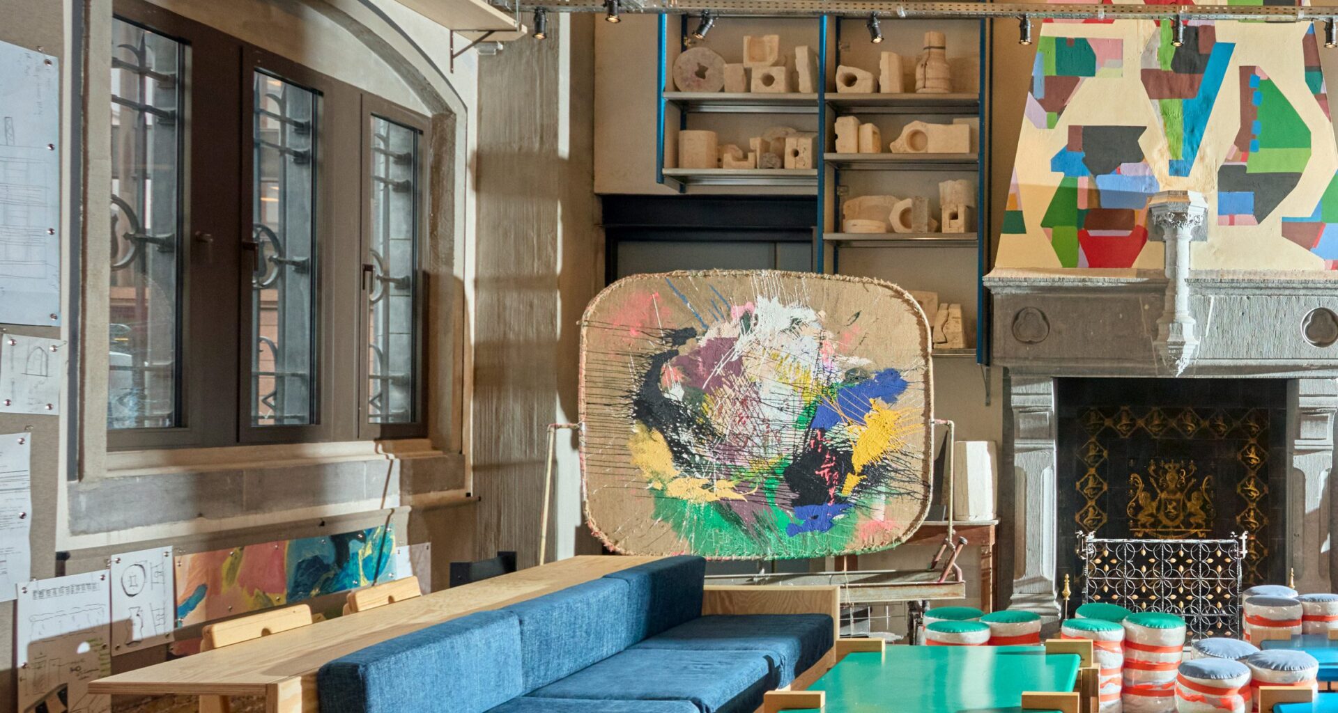 Lionel Jadot designs Jam Hotel Ghent to evoke an artist's atelier