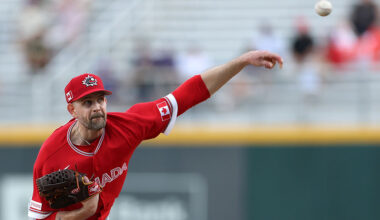 James Paxton Canada Seattle Mariners World Baseball Classic WBC...