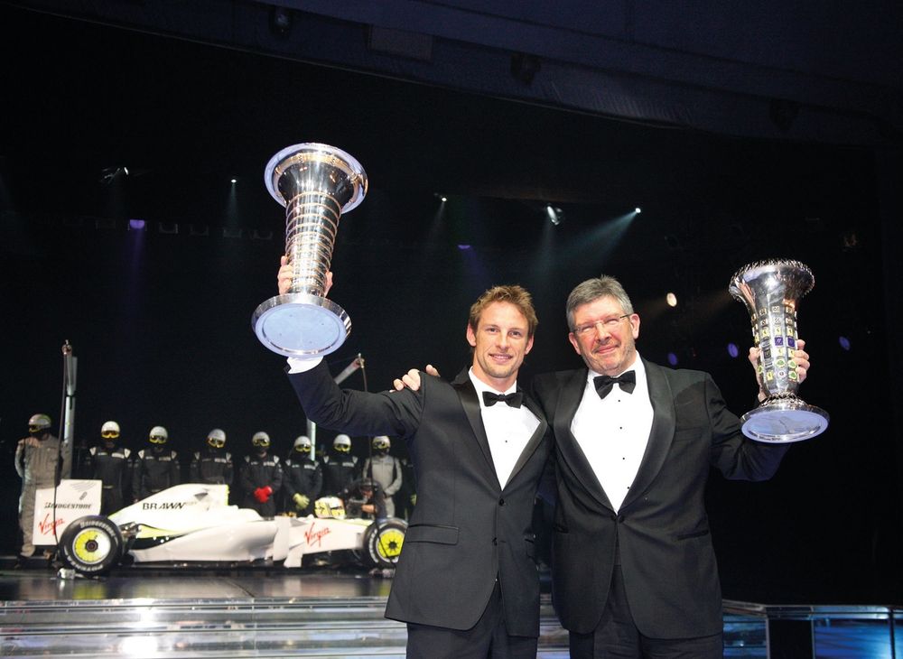 A drivers' and constructors' title double for a new team - unlikely to ever be repeated in F1 again