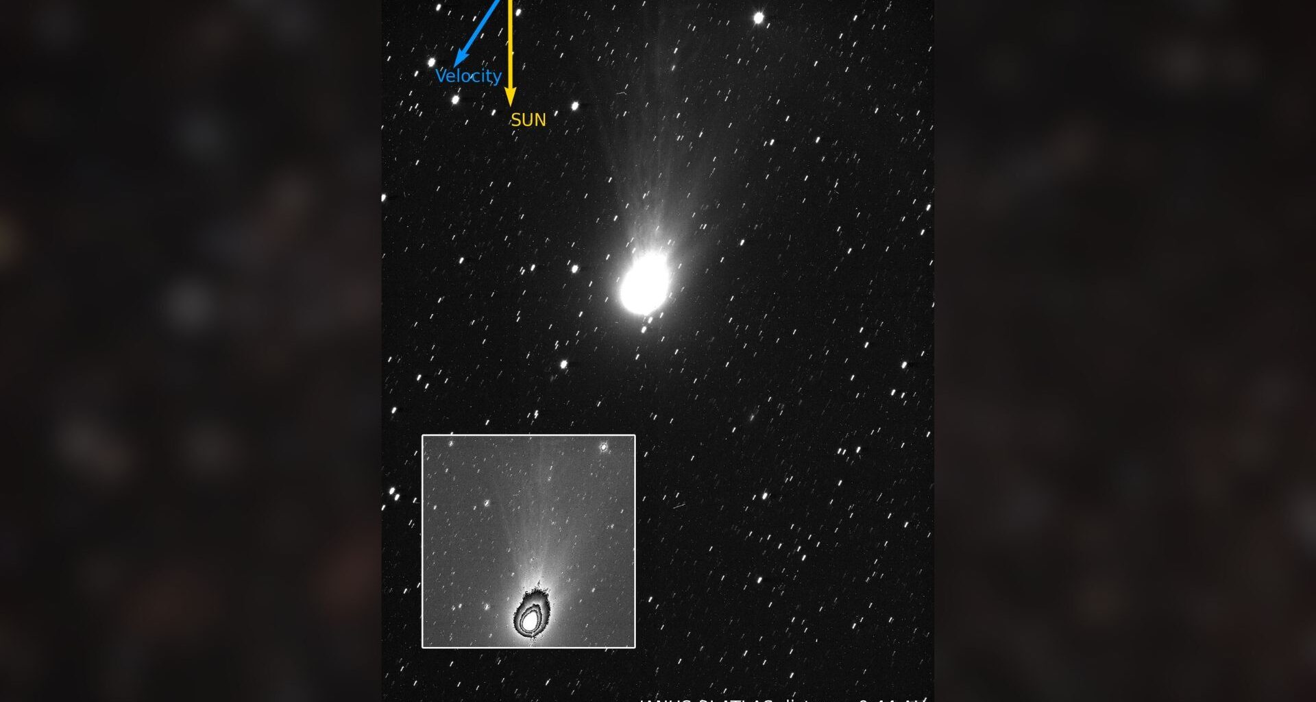 Interstellar comet 3I/ATLAS shines in new image photo of the day for March 2, 2026